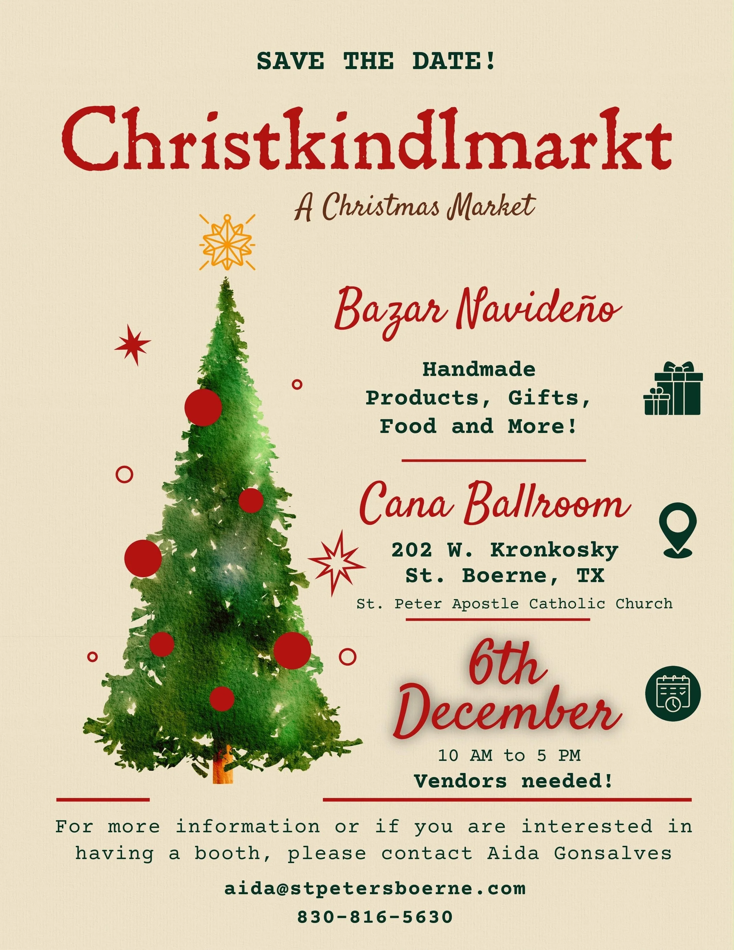 First Annual Christkindlmarkt β A Christmas Market