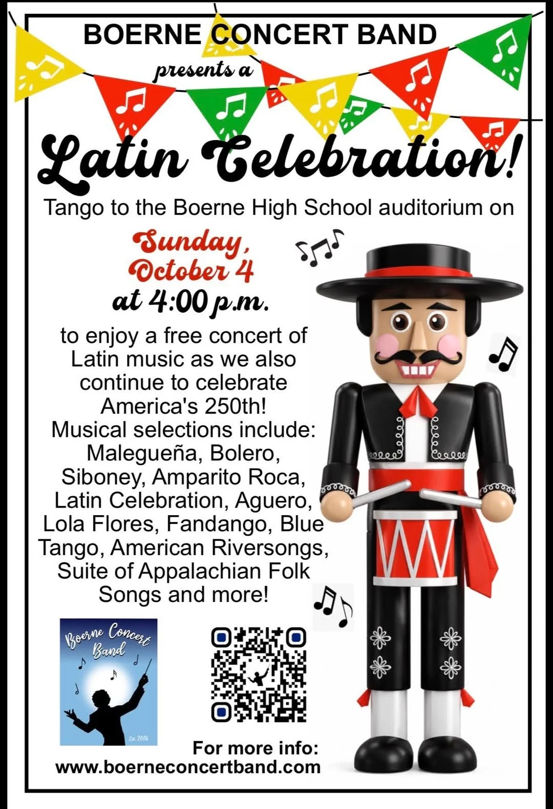 Boeren Concert Band - Latin Celebration