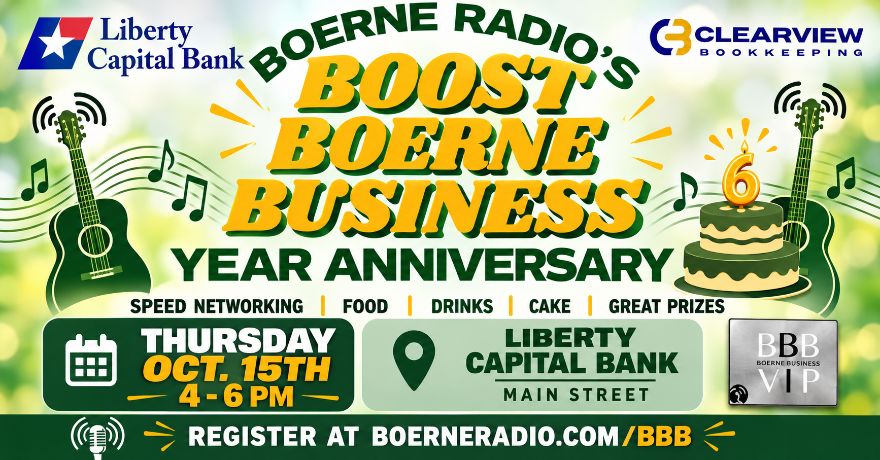 Boost Boerne Business 6-Year Anniversary