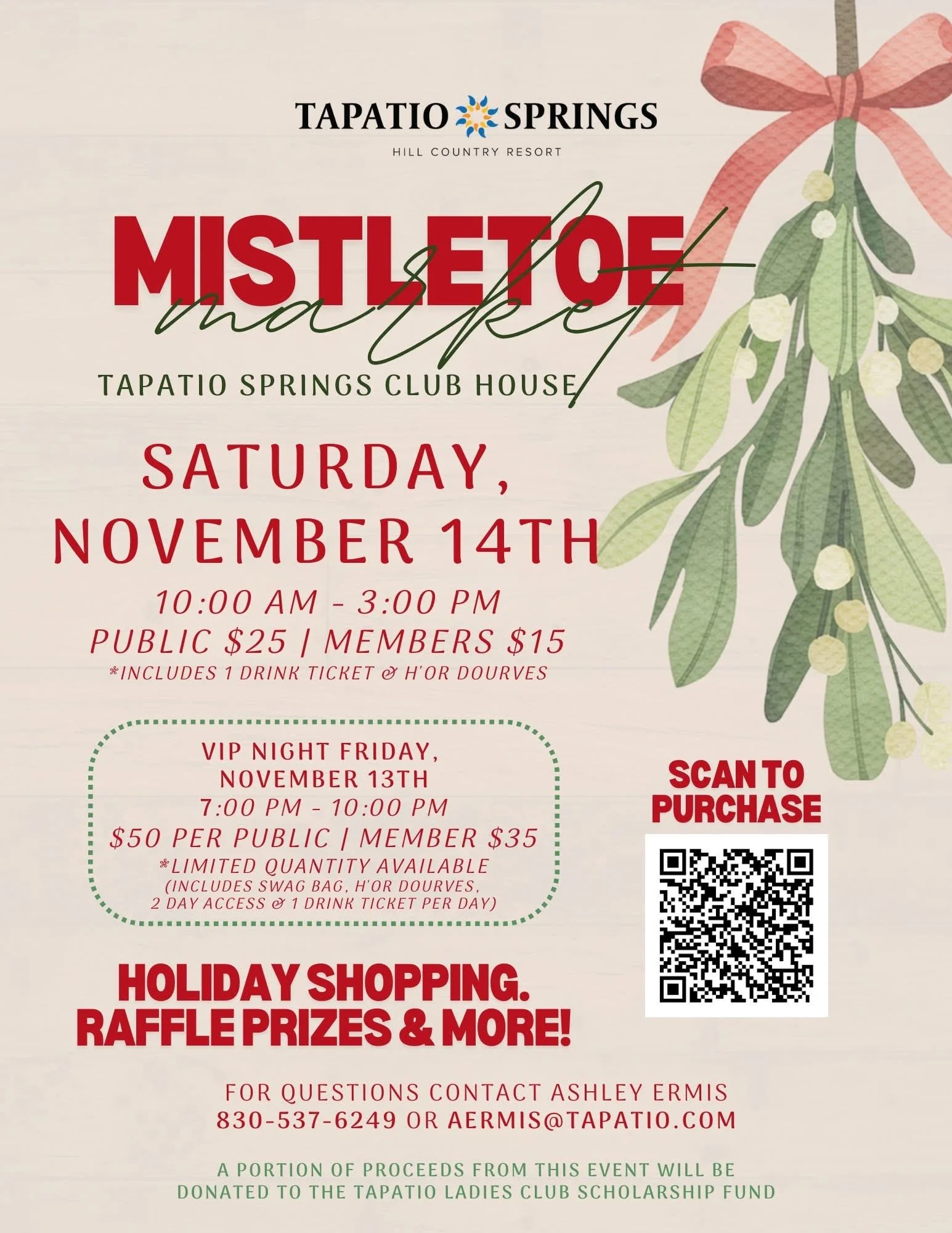 Mistletoe Market at Tapatio Springs