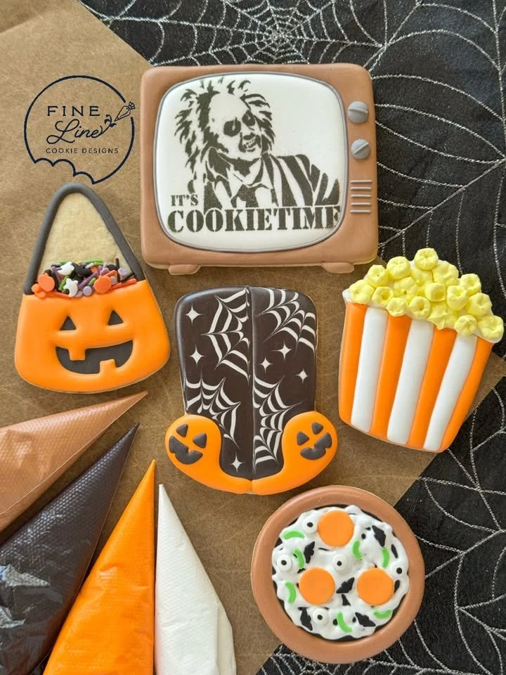 Halloween Movie Night Cookie Decorating Class