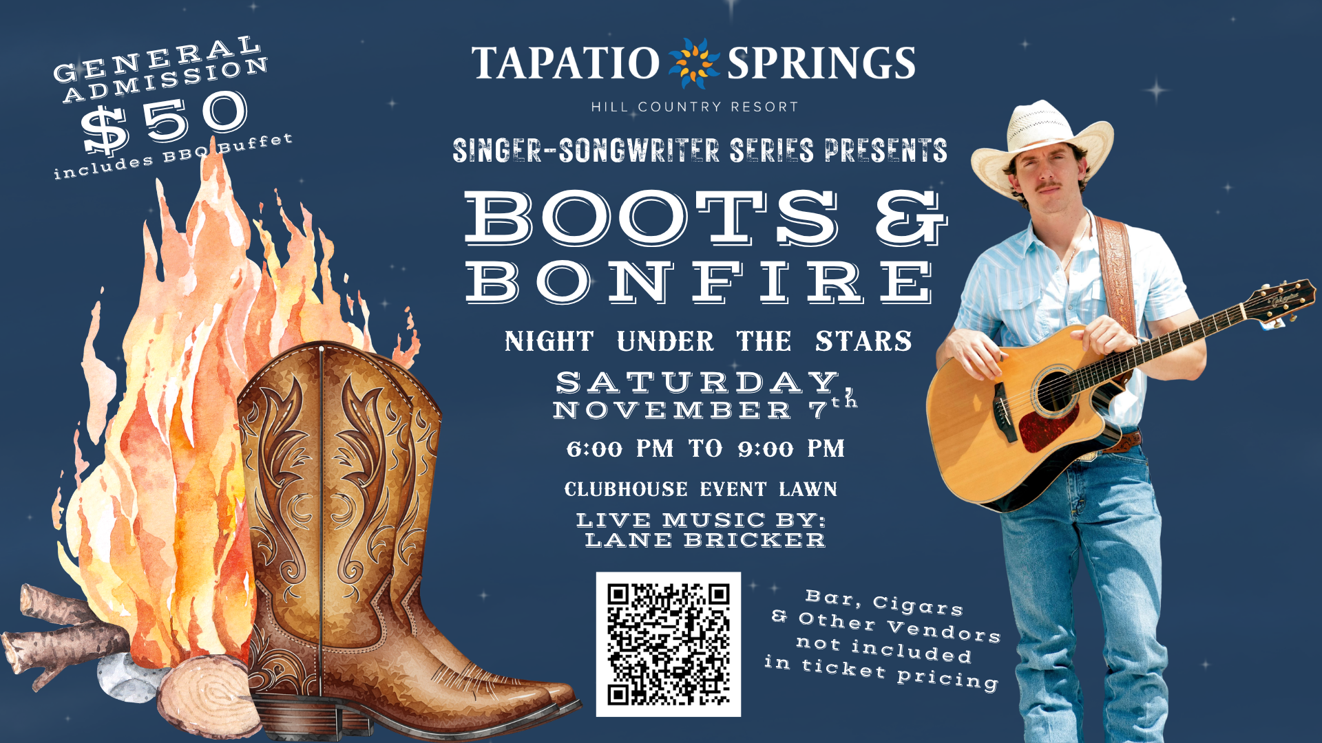 Boots & Bonfires at Tapatio Springs
