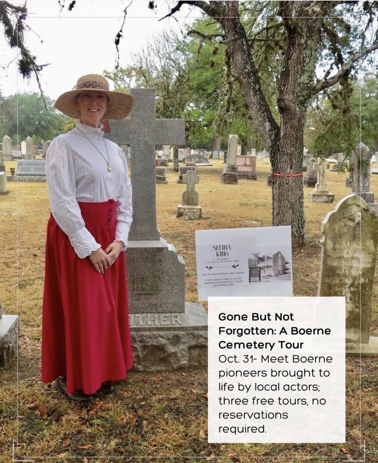 Gone But Not Forgotten: A Boerne Cemetery Tour