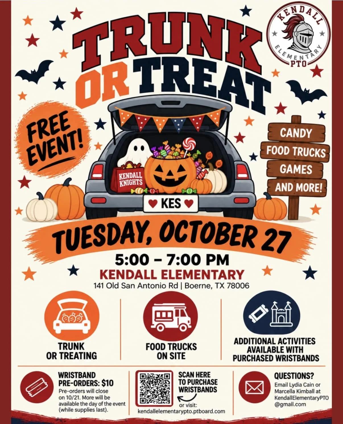 Kendall Elementary Trunk or Treat