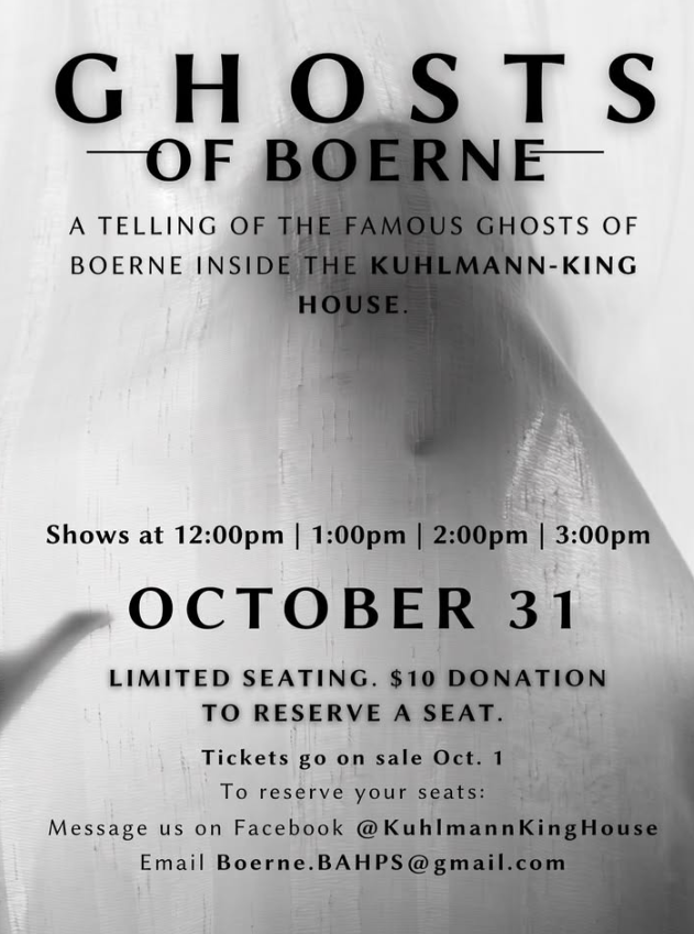 Ghosts of Boerne at the Kuhlmann-King House