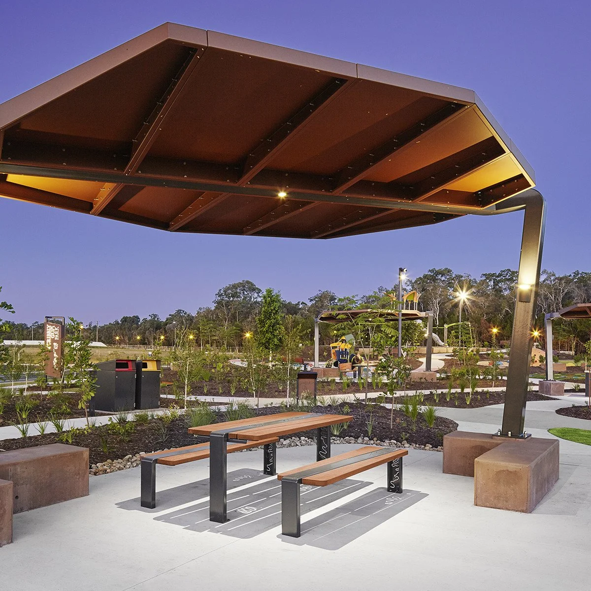 Anembo Landscape Architects, Sunshine Coast - Public Park landscape & playground design - Scribbly Gum Park, Pelican Waters