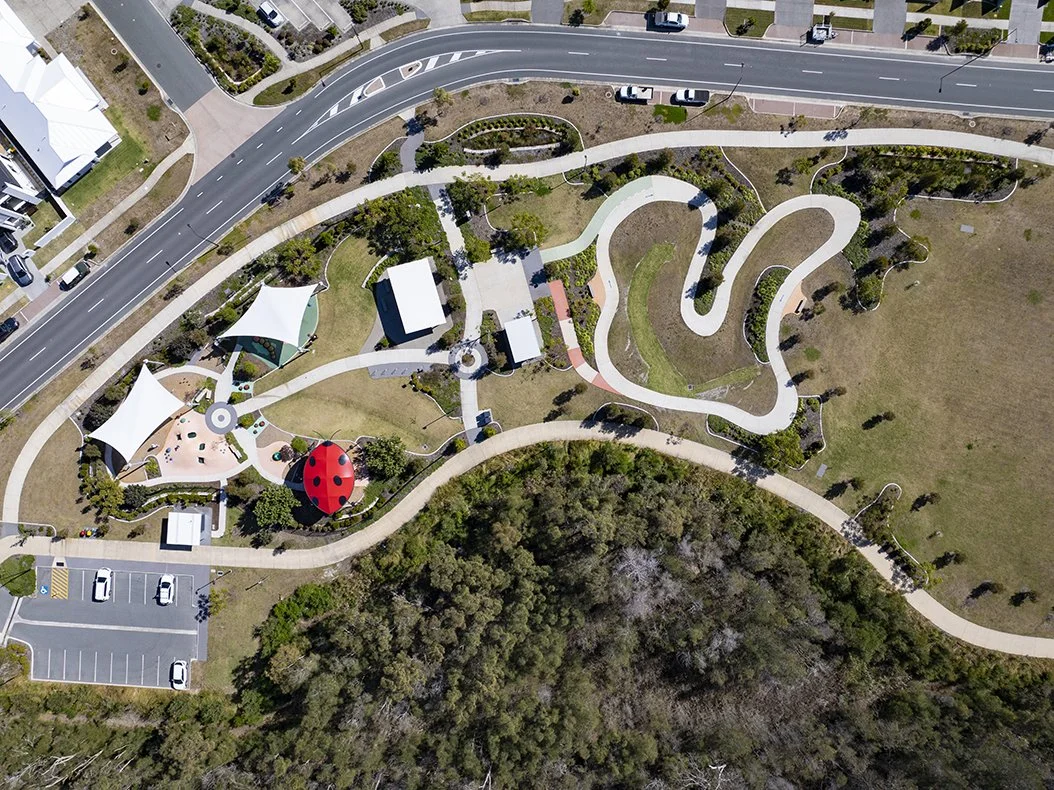 Anembo Landscape Architects, Sunshine Coast - Jensen Park landscape & playground design for Pelican Waters