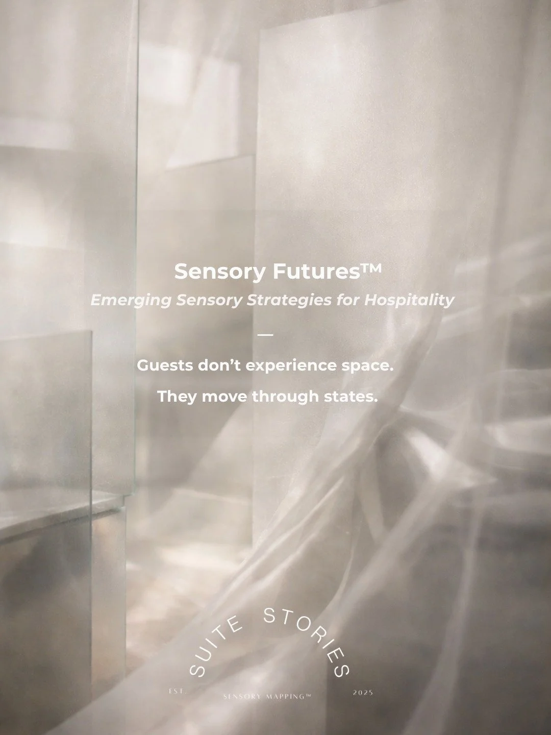 Guests don&rsquo;t experience space.
They move through states.

Most environments are designed for how they look.
Not for how they are felt.

But perception happens before analysis.

Before a guest forms an opinion &mdash;
they&rsquo;ve already decid