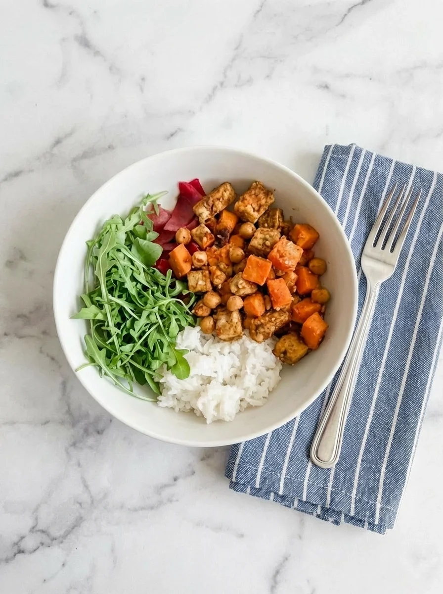 Vegan Buddha Bowl with Tempeh