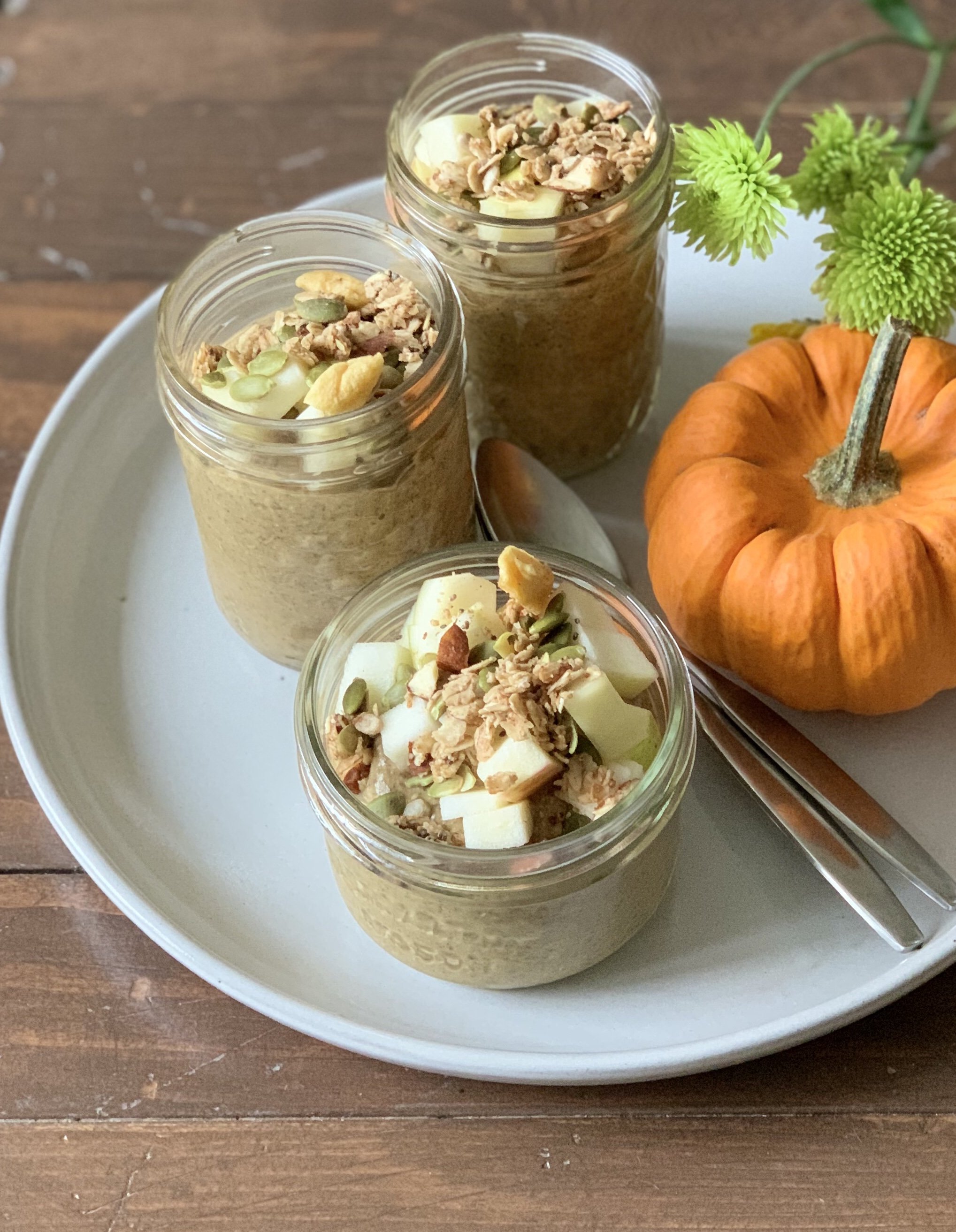 Pumpkin Chia Puddings