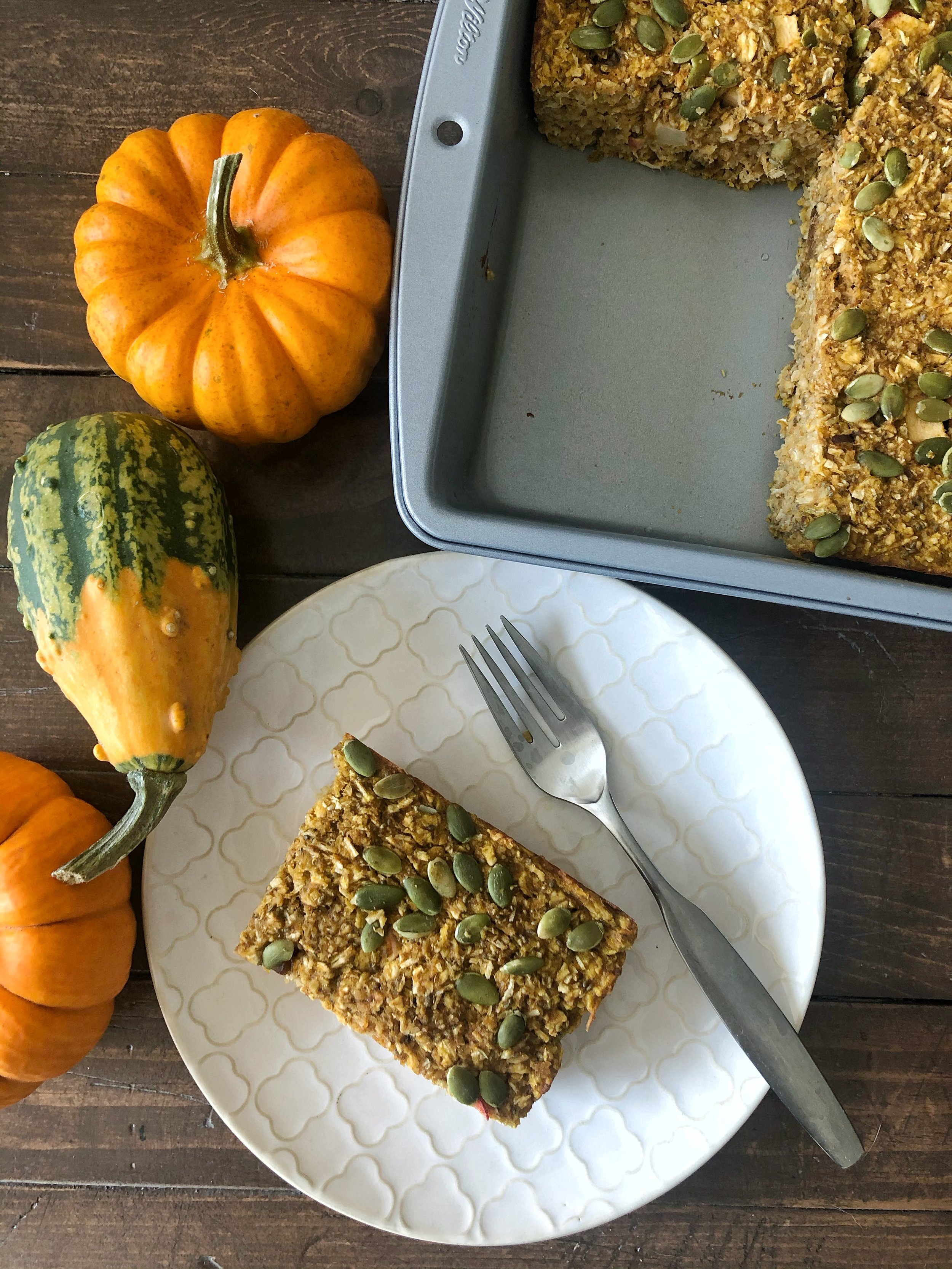Pumpkin Baked Oats