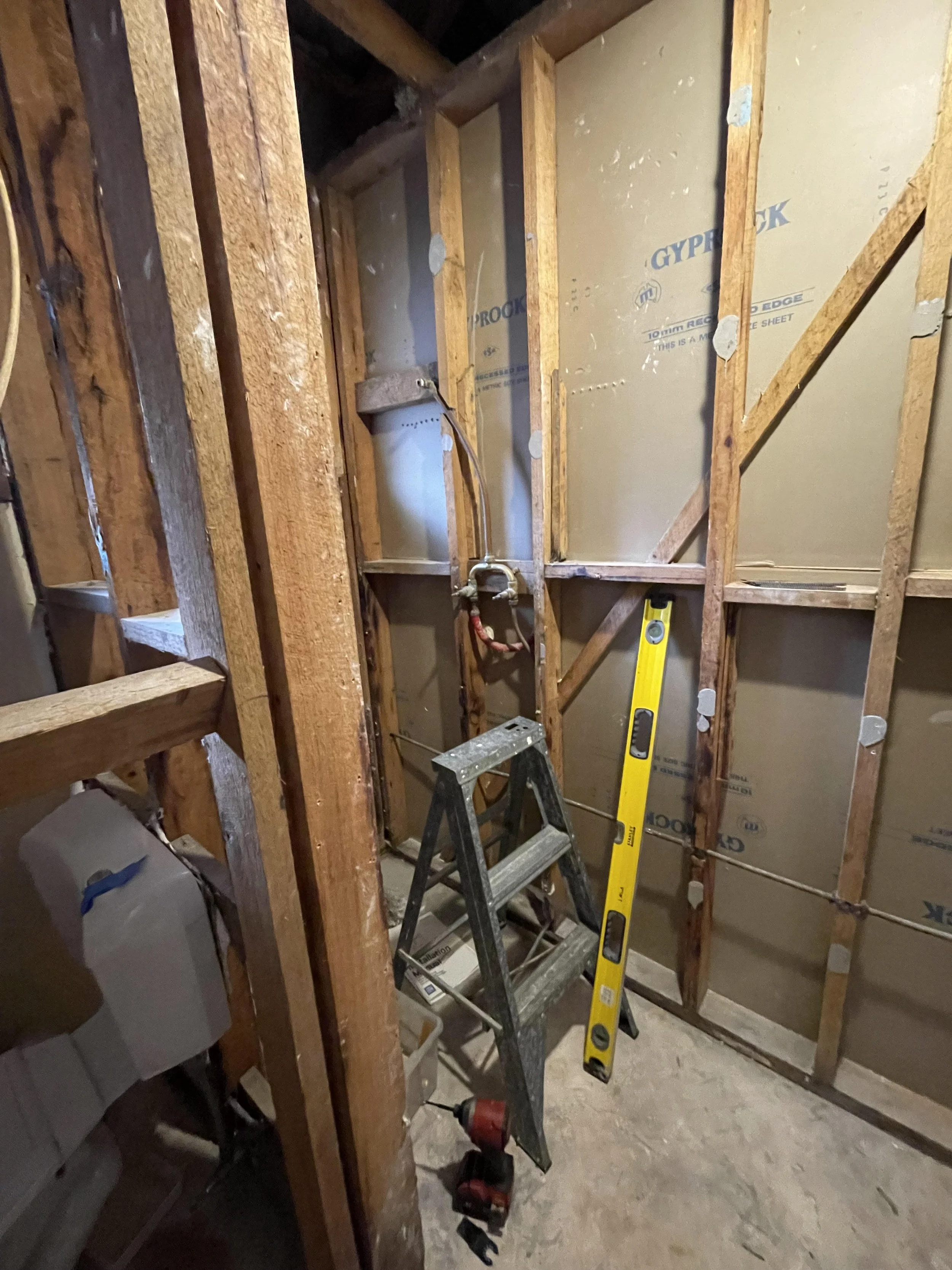 Bathroom/Powder Room conversion - BEFORE