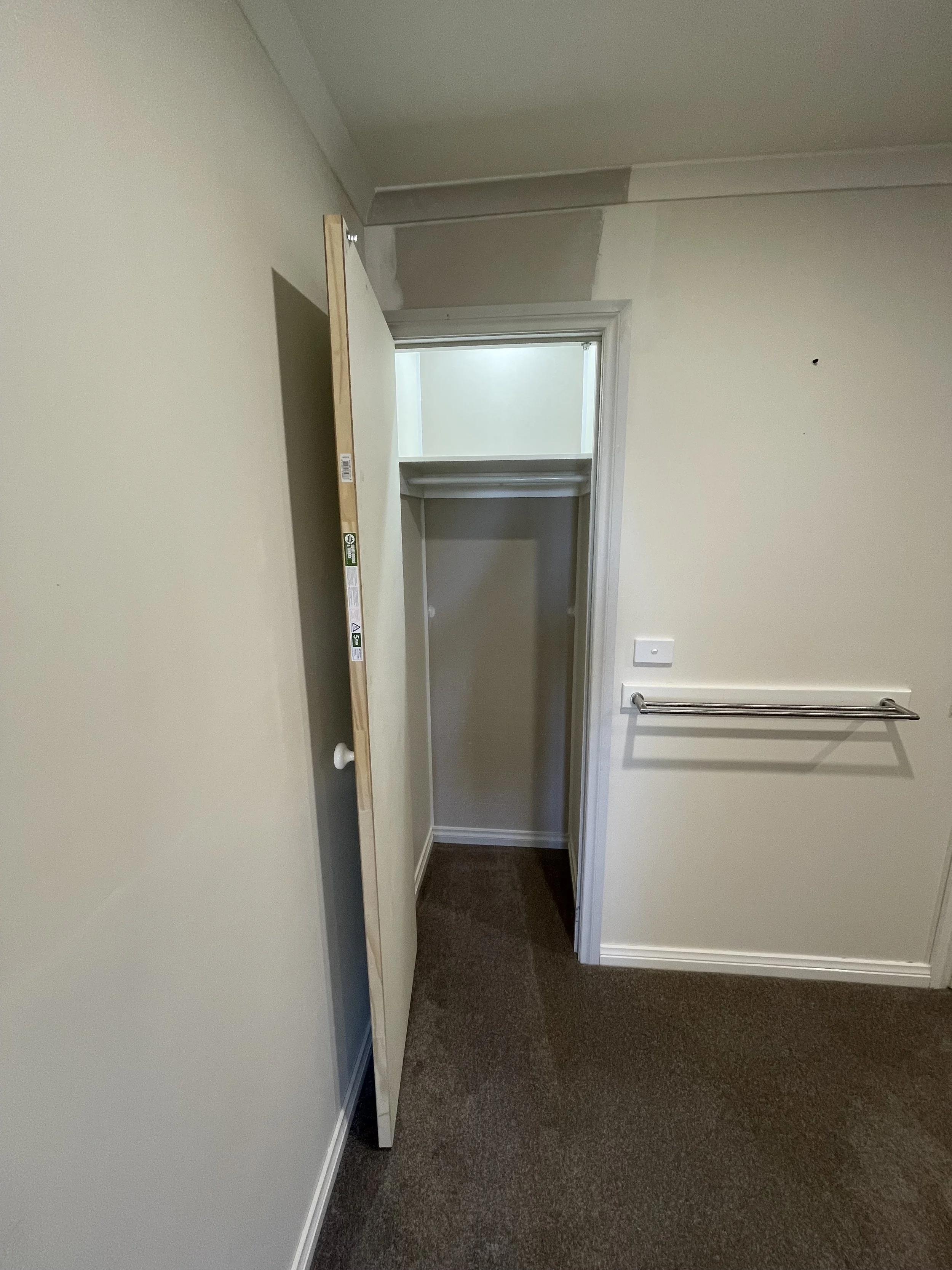 Wardrobe Conversion - AFTER (Client opted to paint themselves)