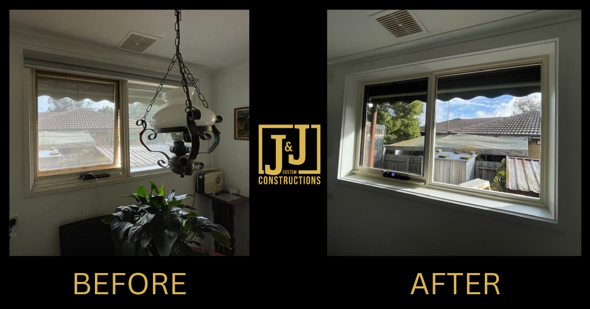 Window replacement - BEFORE/AFTER