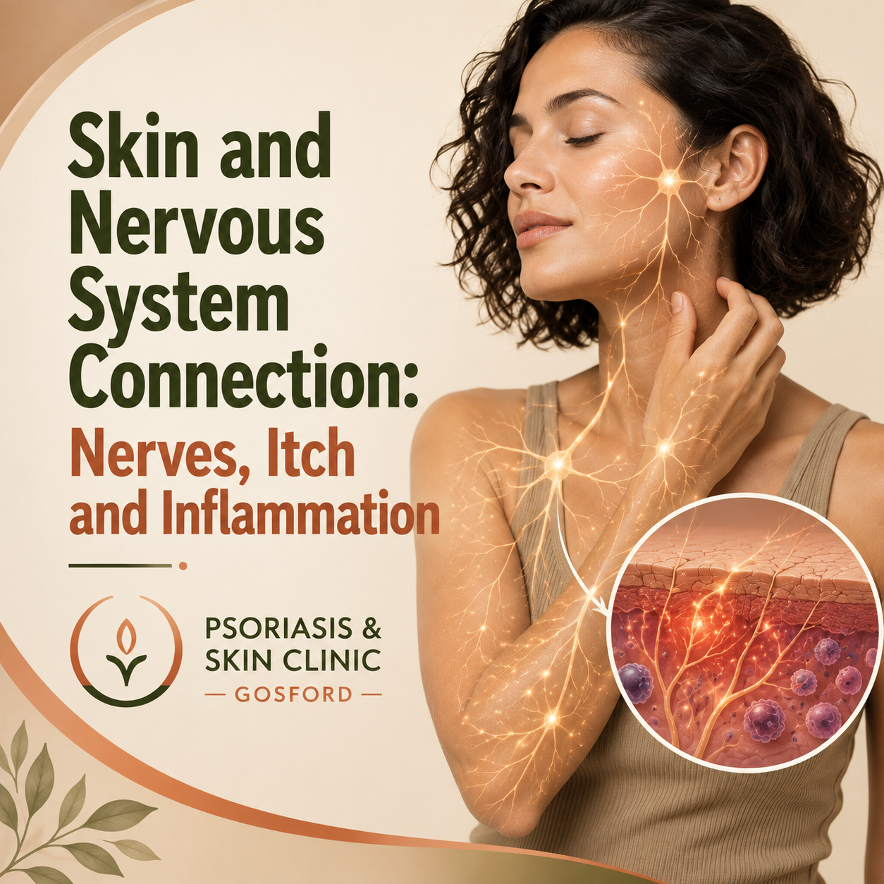 Skin and Nervous System Connection: Nerves, Itch and Inflammation&nbsp;