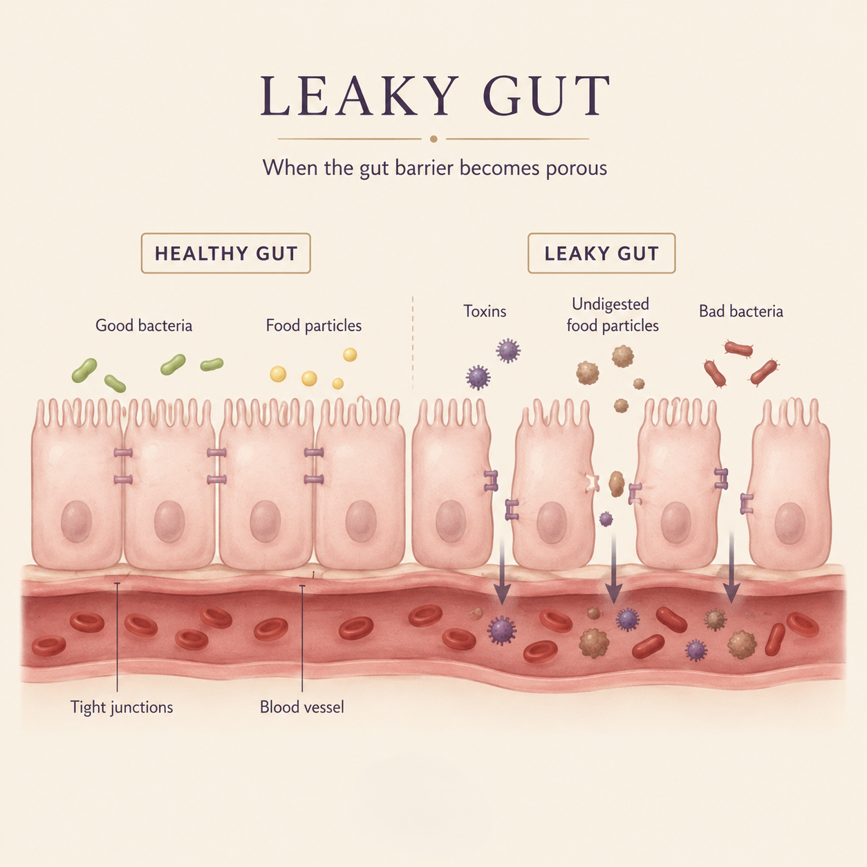 Leaky Gut and Skin Health: Understanding Intestinal Permeability