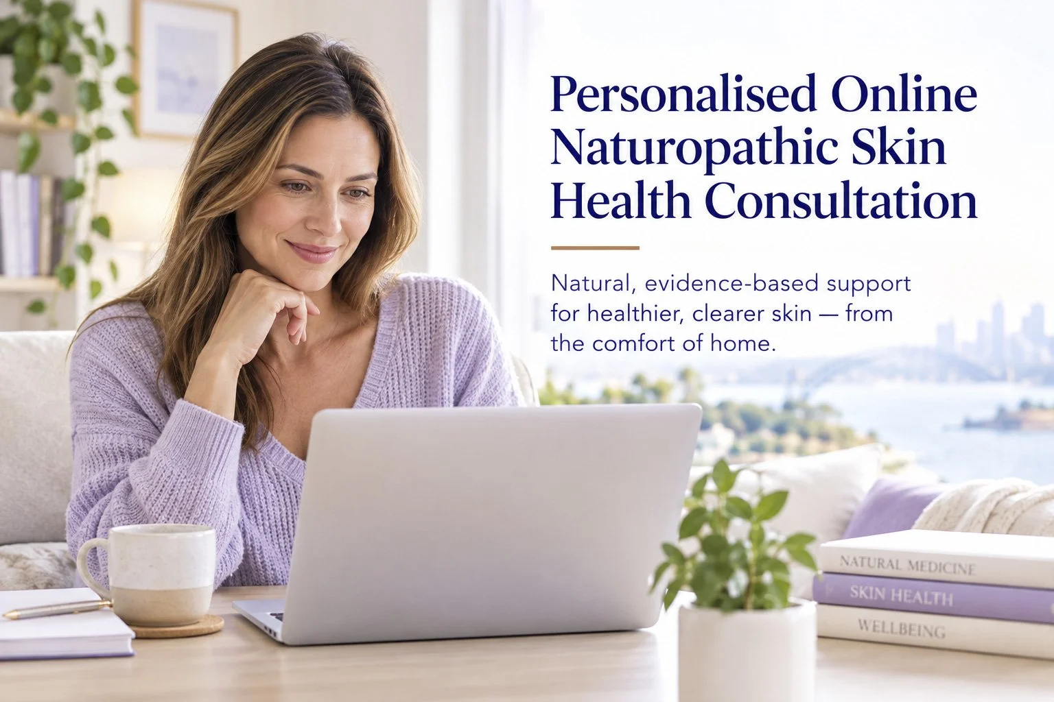 Online skin consultation with naturopath for Sutherland Shire and Cronulla patients