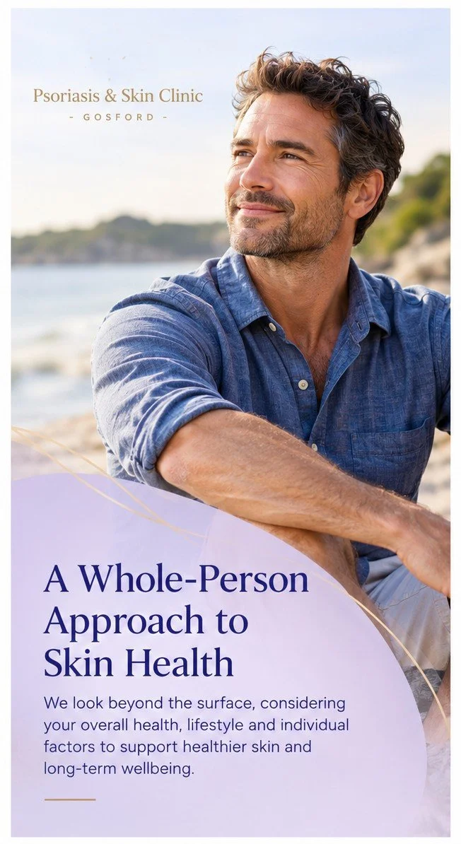 Whole-person approach to skin health