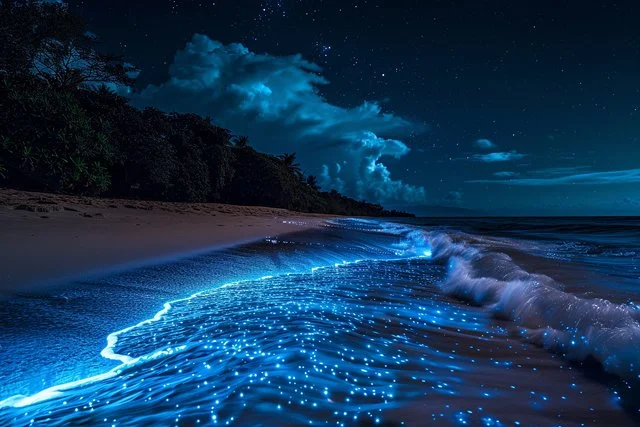 A Bioluminescent Tribute: Honoring Your Loved One in a Magical Display of Light