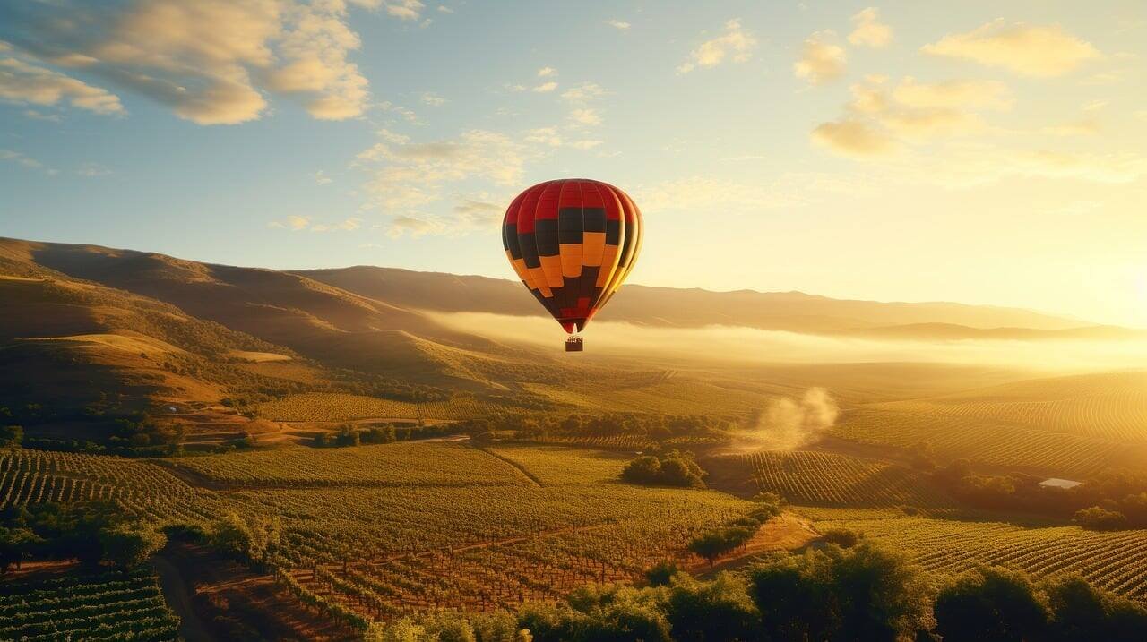 Midwest Hot Air Balloon Scattering - Bonaventure