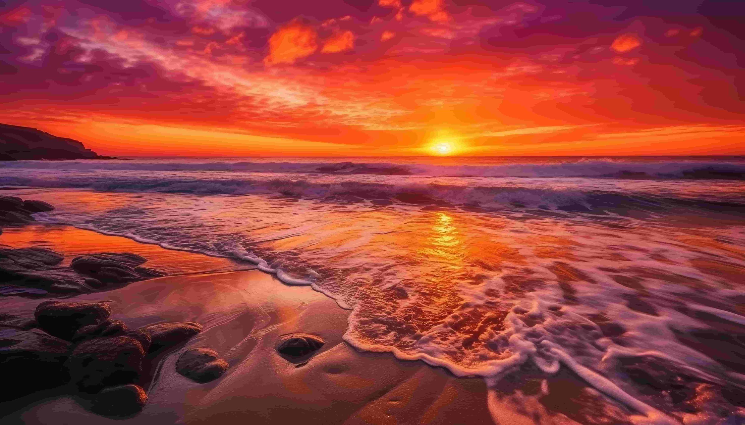 Dolphins at Sunset in Pensacola - Bonaventure