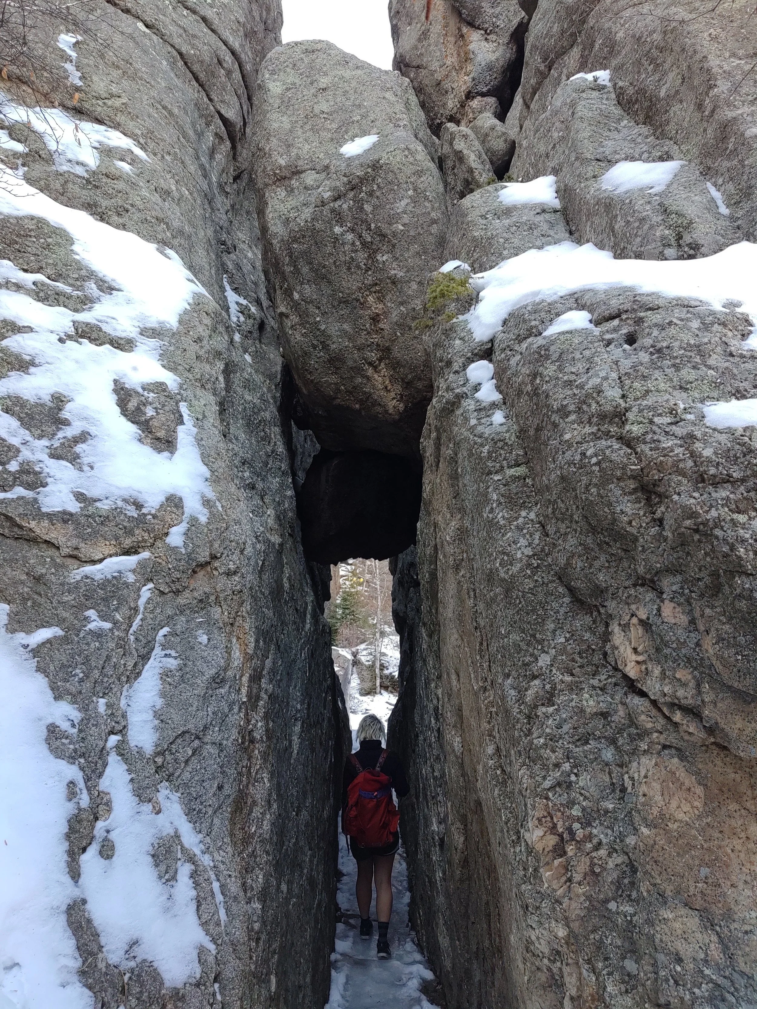 Black Hills crack climb