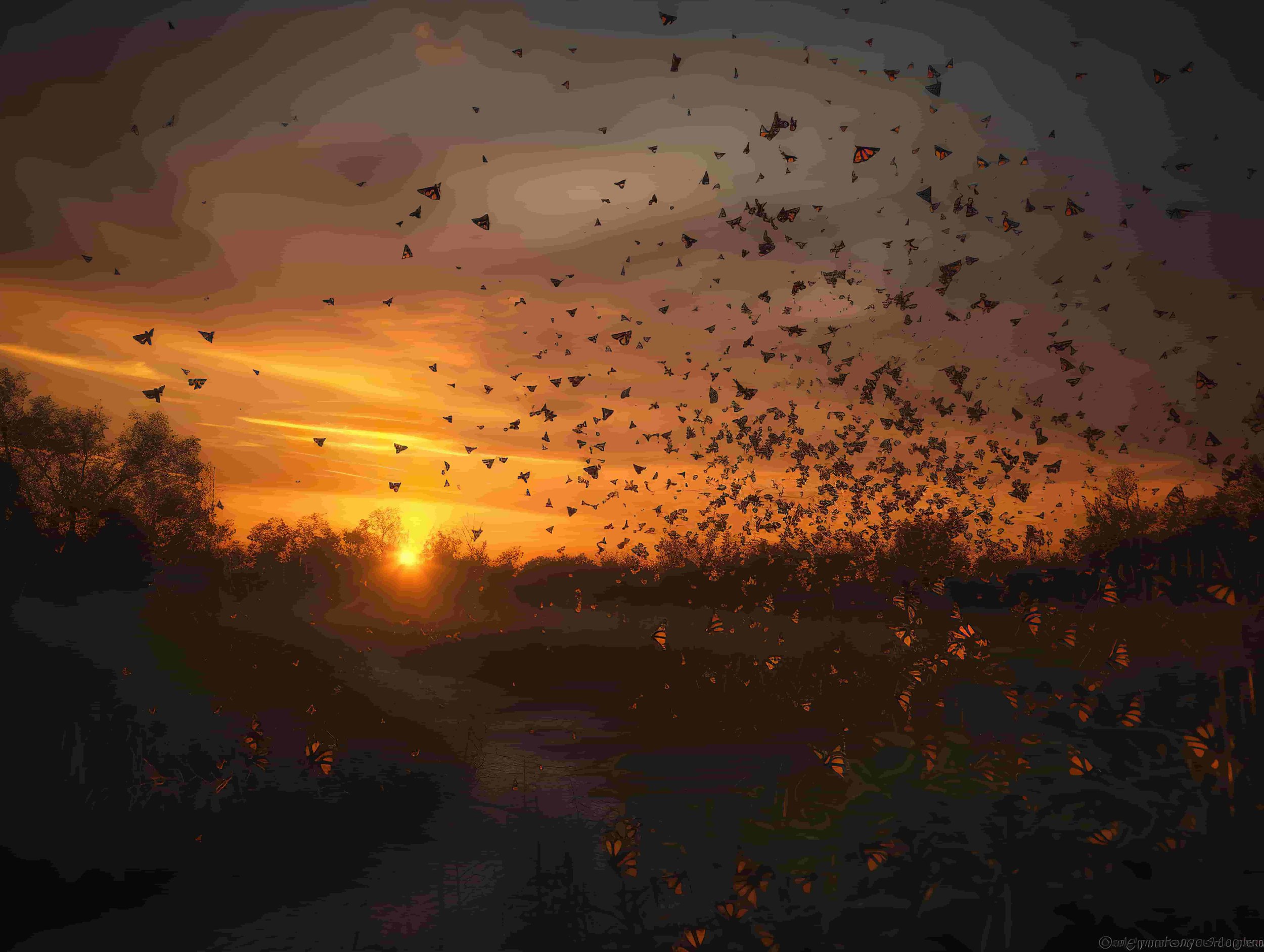 Monarch Migration (Iowa) - Bonaventure