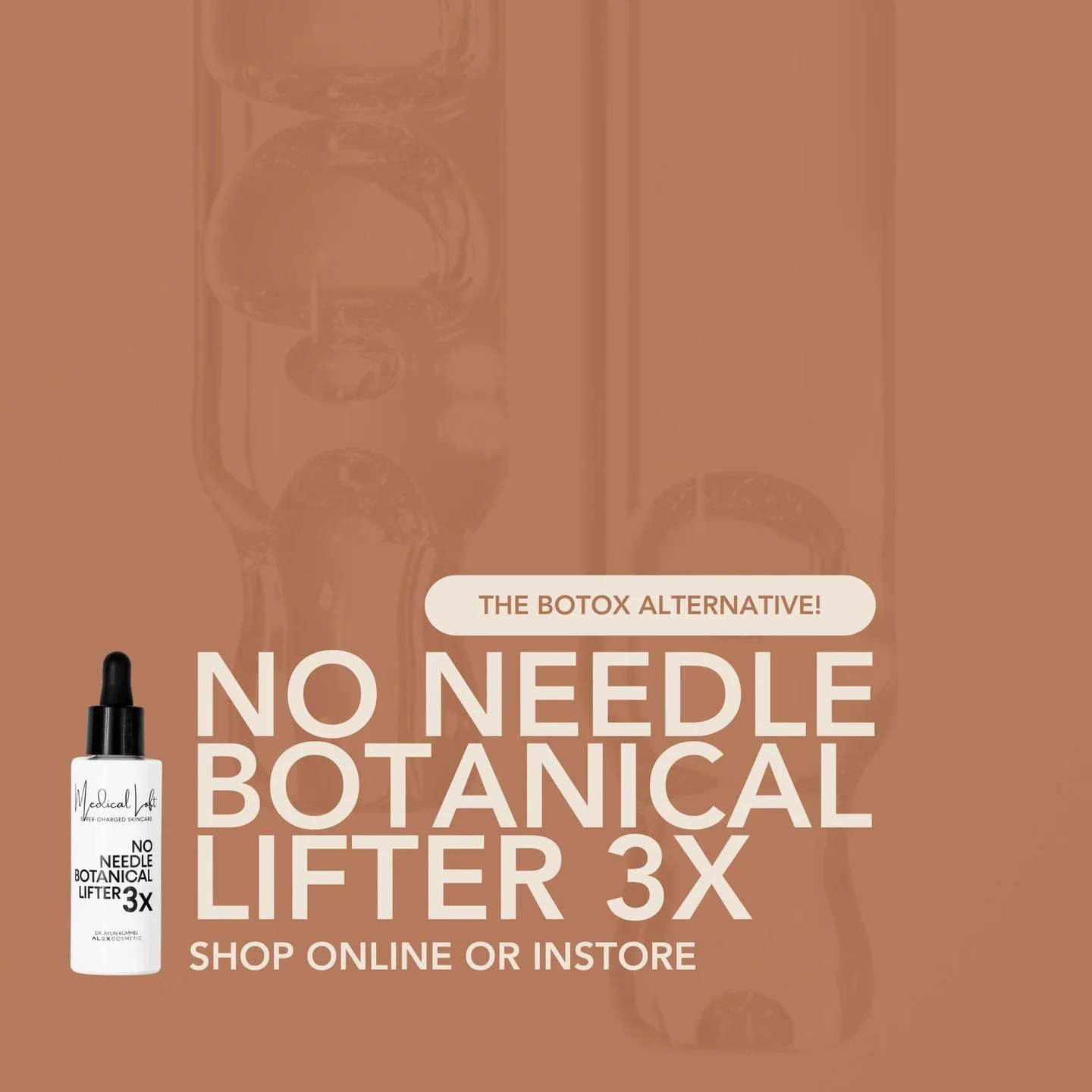 Introducing the NO NEEDLE BOTANICAL LIFTER 3X! ✨🌿⁠
Experience the power of nature with our revolutionary herbal lifting serum!⁠
⁠
🌱 Triple Hyaluronic Acid Complex for deep hydration⁠
🌱 Spilanthol: Nature's answer to Botox⁠
🌱 Purely natural ingred