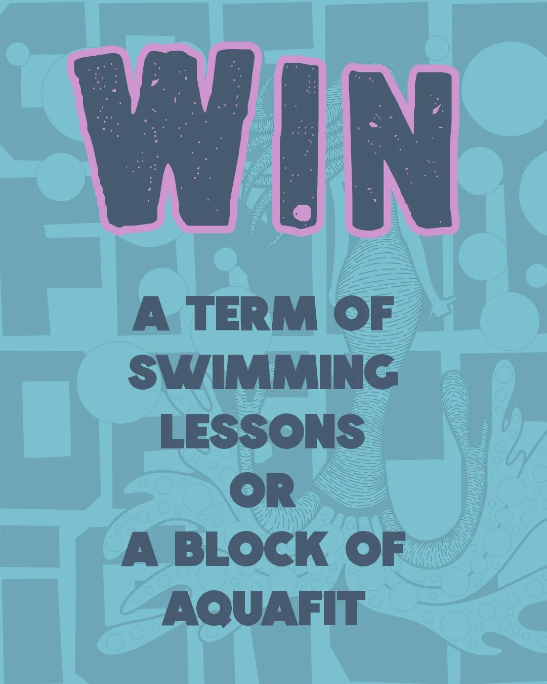 Competition time for LOCALS!

Purchase anything (absolutely anything!) while we are in our pop up shop next to IGA over the next 2 weeks to go in the draw to win! Your choice of Swimming lessons (valued at $250) or a block of Aquafit (valued at $140)