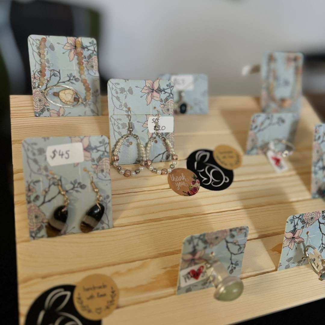 New products! Handcrafted jewellery, handmade toys and a restock of candles, all locally made! Some perfect last minute Valentines gifts. We&rsquo;ll be open every night this week. 

Open 5pm-6pm Wednesday