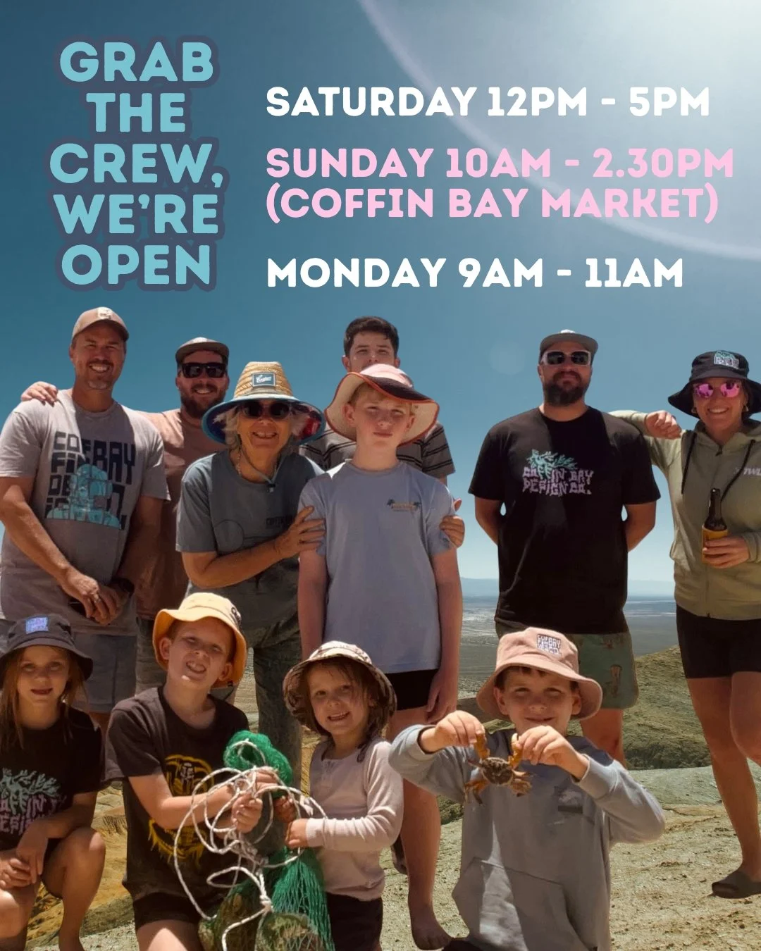 Saturday and Monday Next to IGA, Sunday in the Community Hall for the Coffin Bay Market where lots of products we stock will have their own stalls with lots more to choose from. HippySunday Hand Made @2potcreative.coffinbay @jenmar_creations @daughte