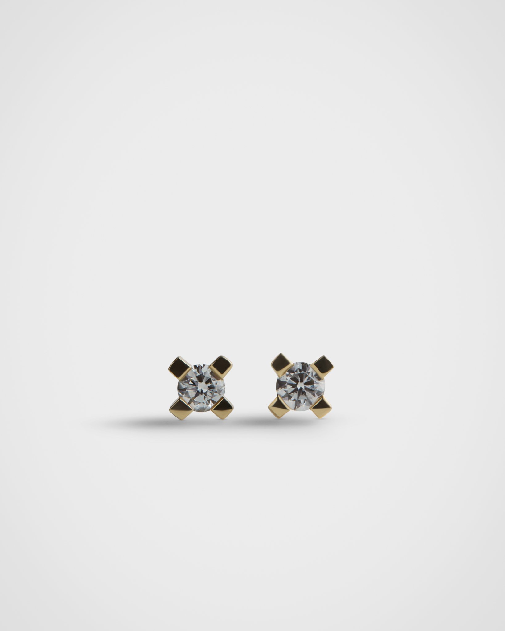 AUDREY STUDS - WHITE DIAMOND