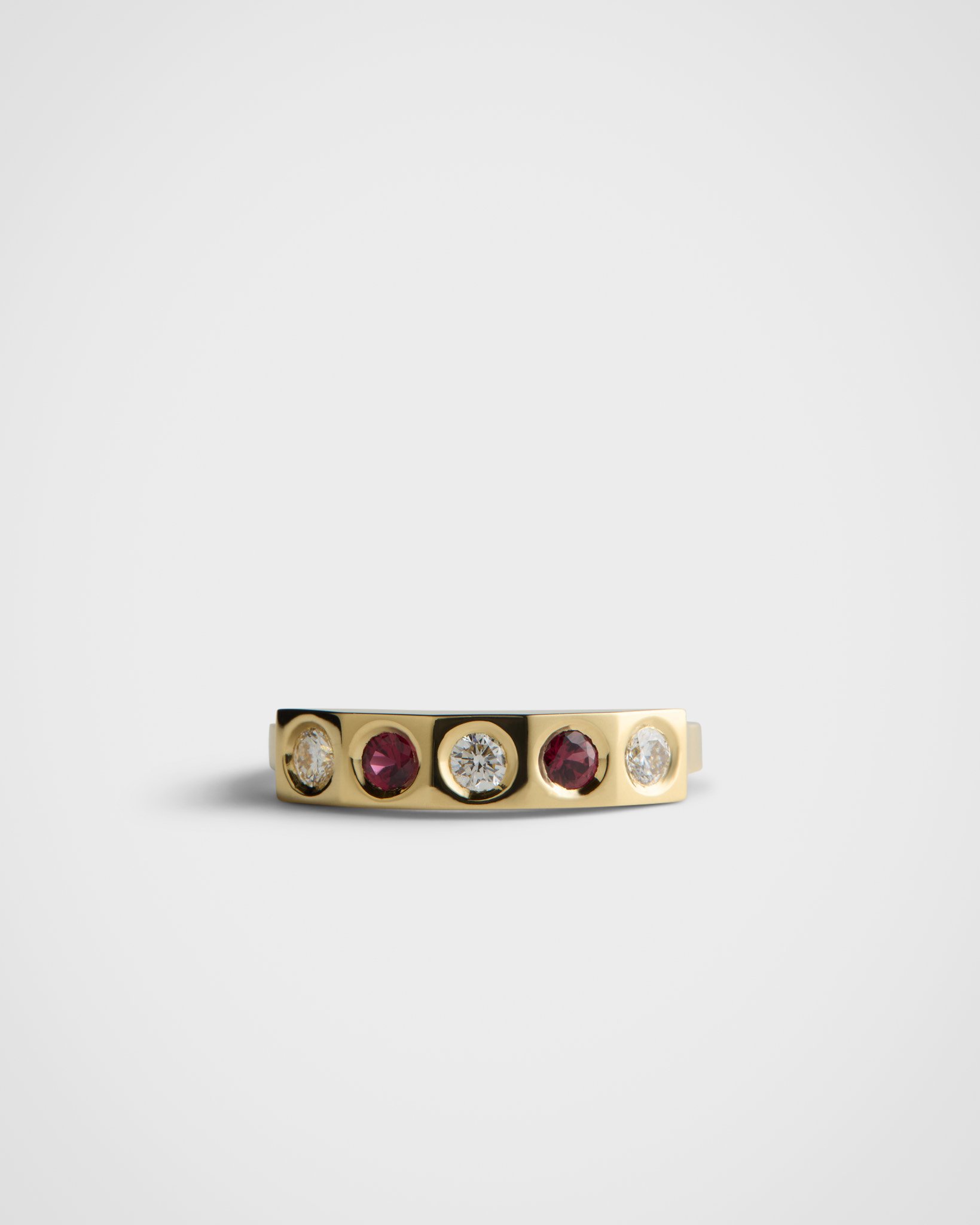 GEORGIA RING - RUBY & DIAMONDS