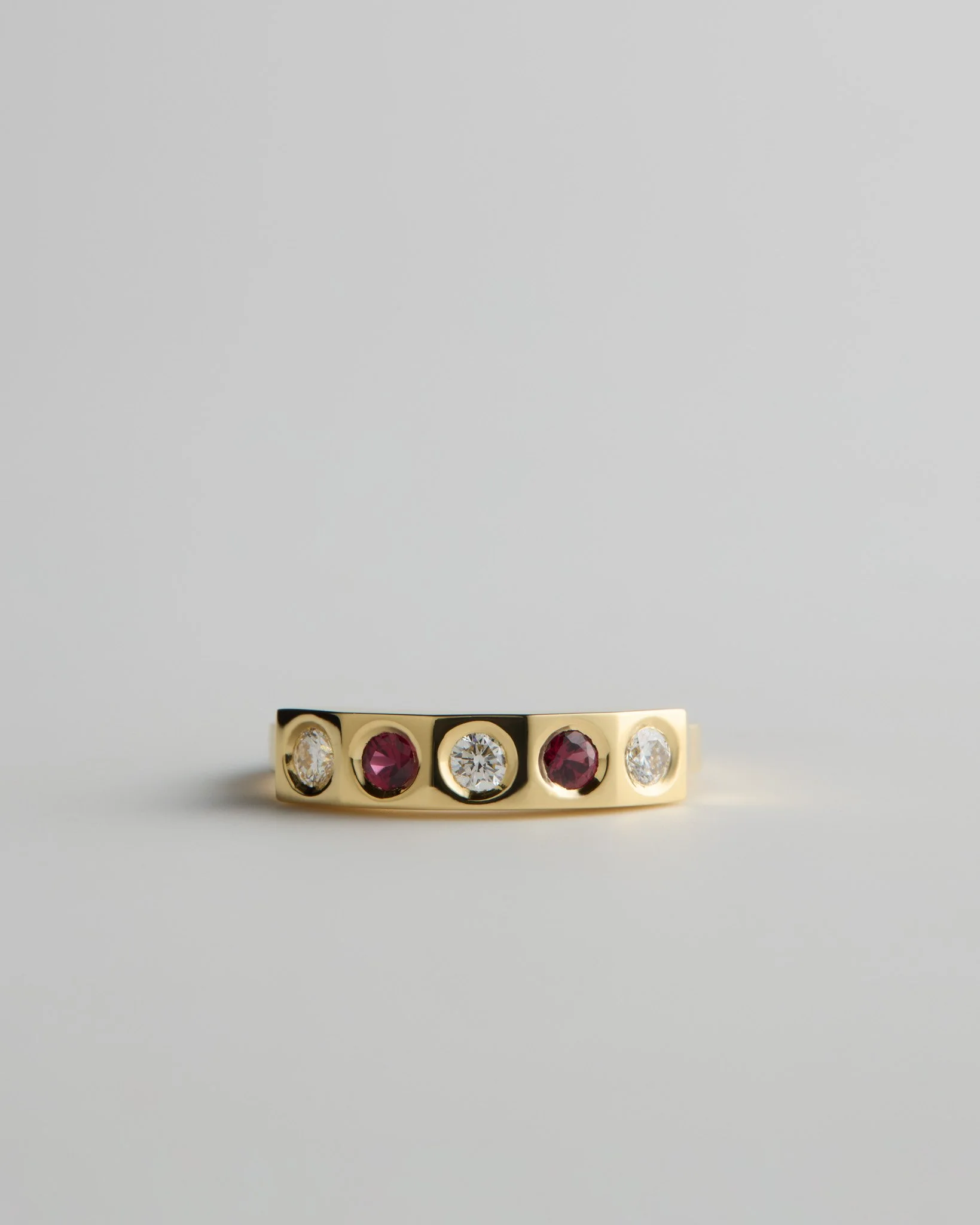 GEORGIA RING - RUBY & DIAMONDS