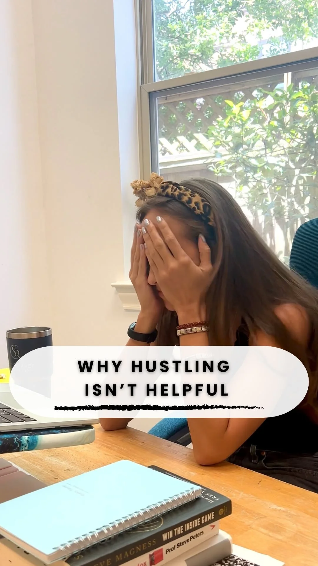 Ever feel like the more stressed you are, the more you try to do?
You start rushing through your day, tackling tasks at lightning speed, hoping productivity will quiet the anxiety.
Here’s the thing: That urgency is often a symptom of your ner