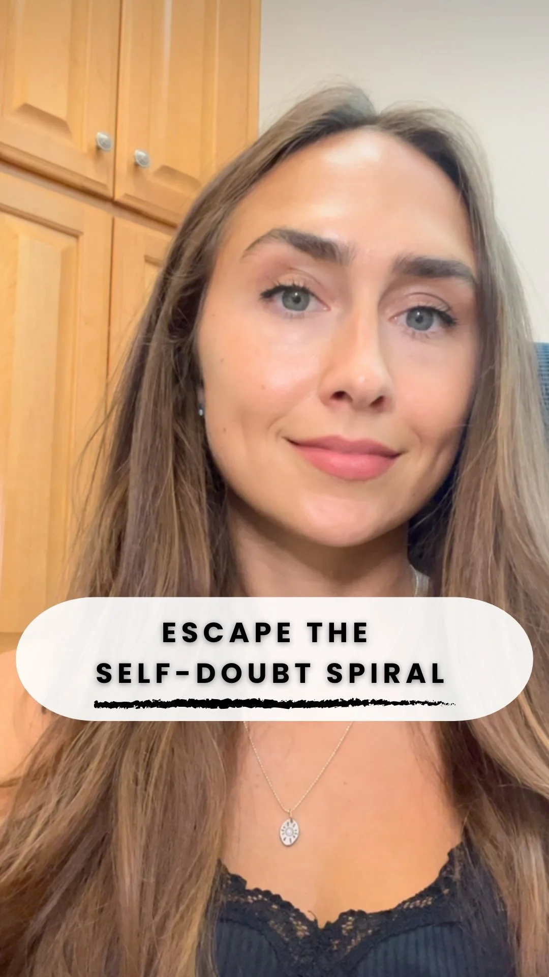Dealing with self-doubt? TRY THIS👇
1. Regulate the nervous system🧘‍♀️:
Breathe deep, bring yourself back to the present, and calm the body. Sometimes our emotional brain jumps us to worse-case scenario thinking.
2. Separate your thoughts from