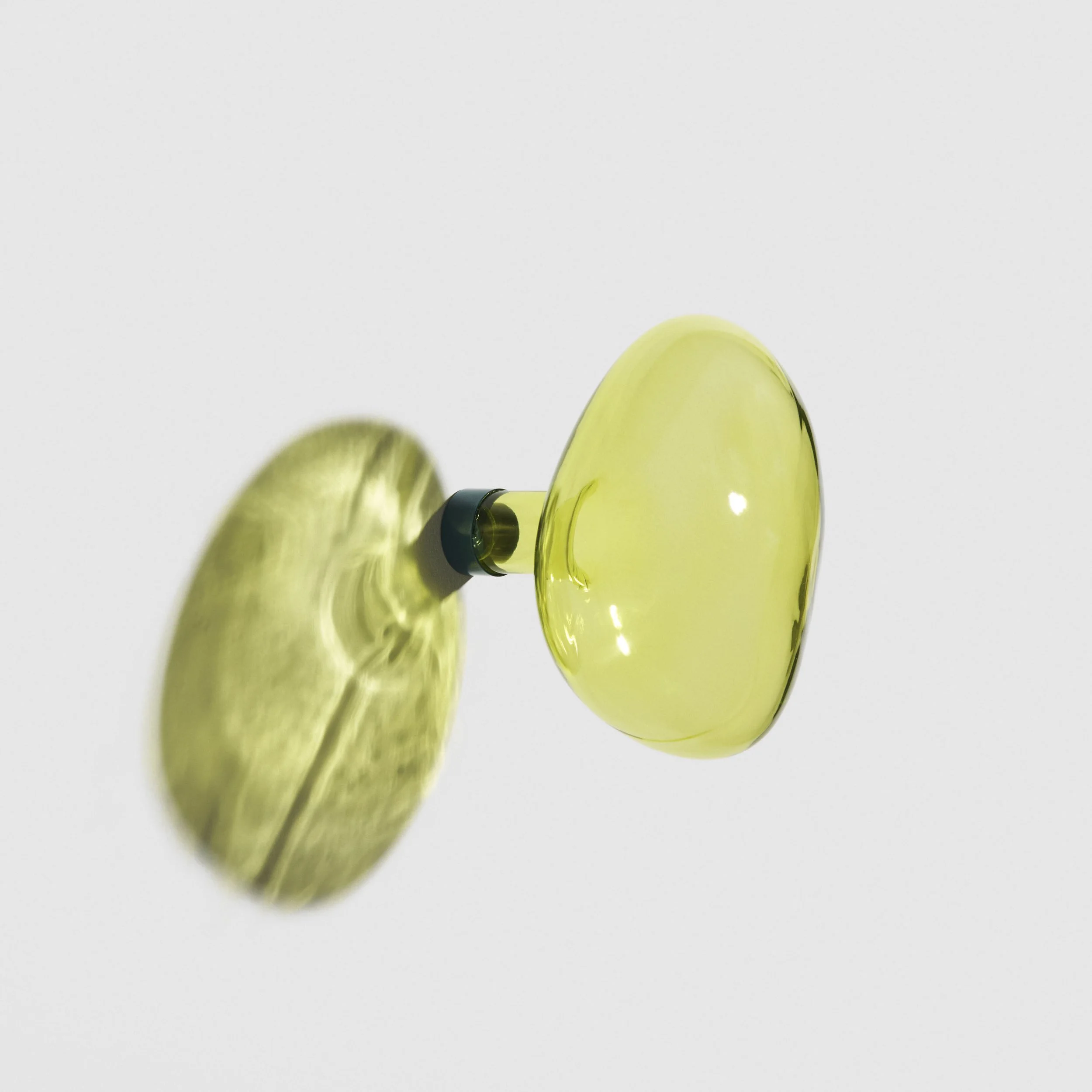 Patère Bubble - Grande - Citron vert