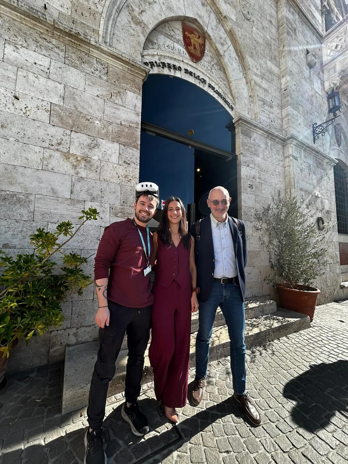BACK IN GROSSETO for the public event &ldquo;Virtual Reality and rehabilitation: presentation of a research project&rdquo;, where we show the citizens of Grosseto what the power of extended reality can offer in regards to stroke rehabilitation 💥 

P