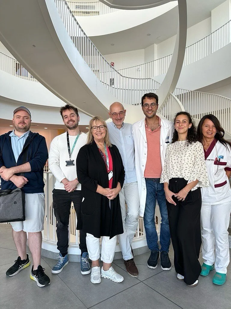 &ldquo;It&rsquo;s made by the Swedes who are a bit taller&rdquo; 😆😂 Who says rehabilitation can&rsquo;t be fun? We are in Grosseto and preparing a trial for the validation of the RehAtt XR, teaching physiotherapist Giuliana Rosso how to operate it 