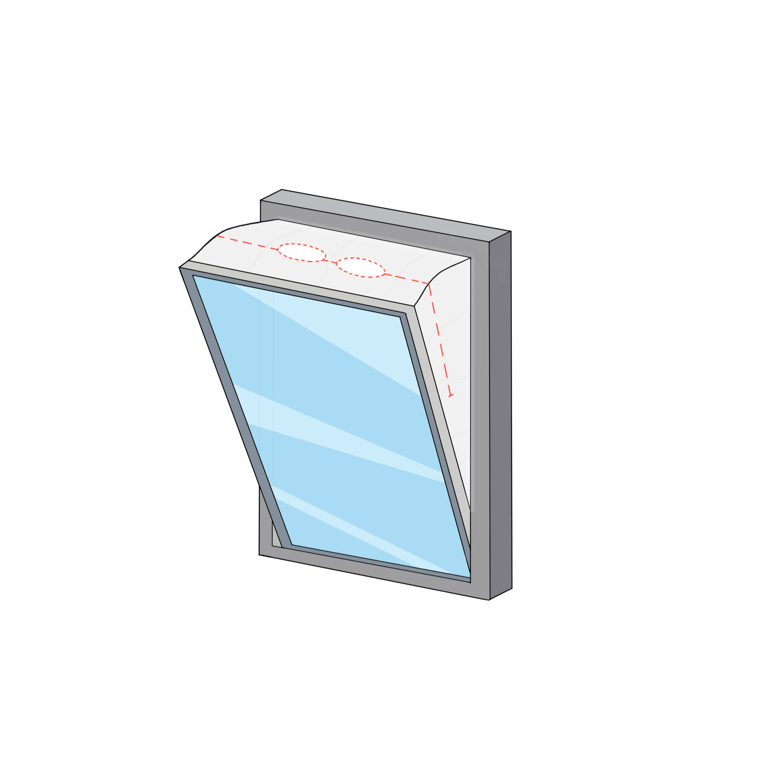 Fensterabdichtung Für Kippfenster (300cm)