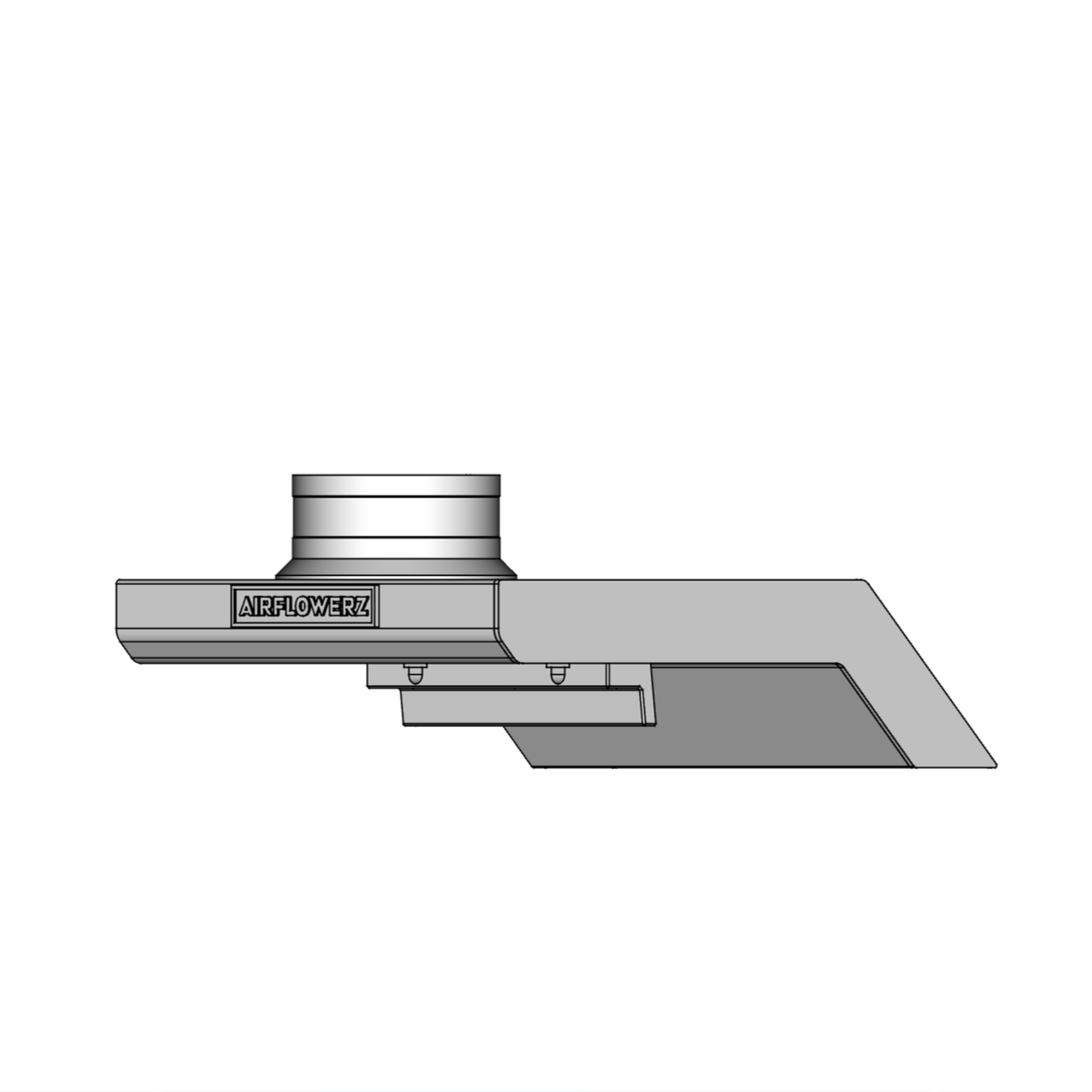 Abluft Adapter für Kippfenster (100mm)