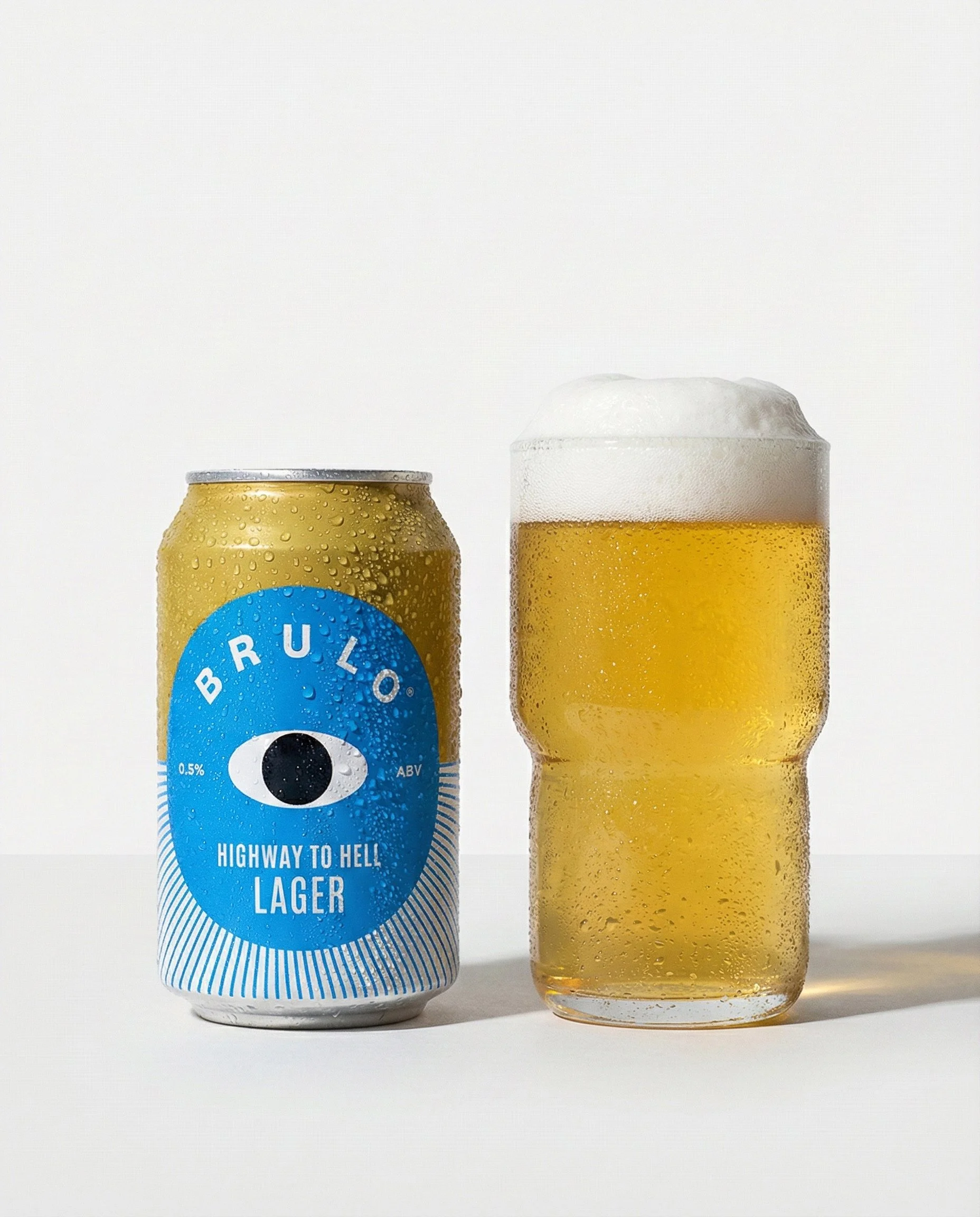 Brulo Highway To Hell Lager - Poured.jpeg