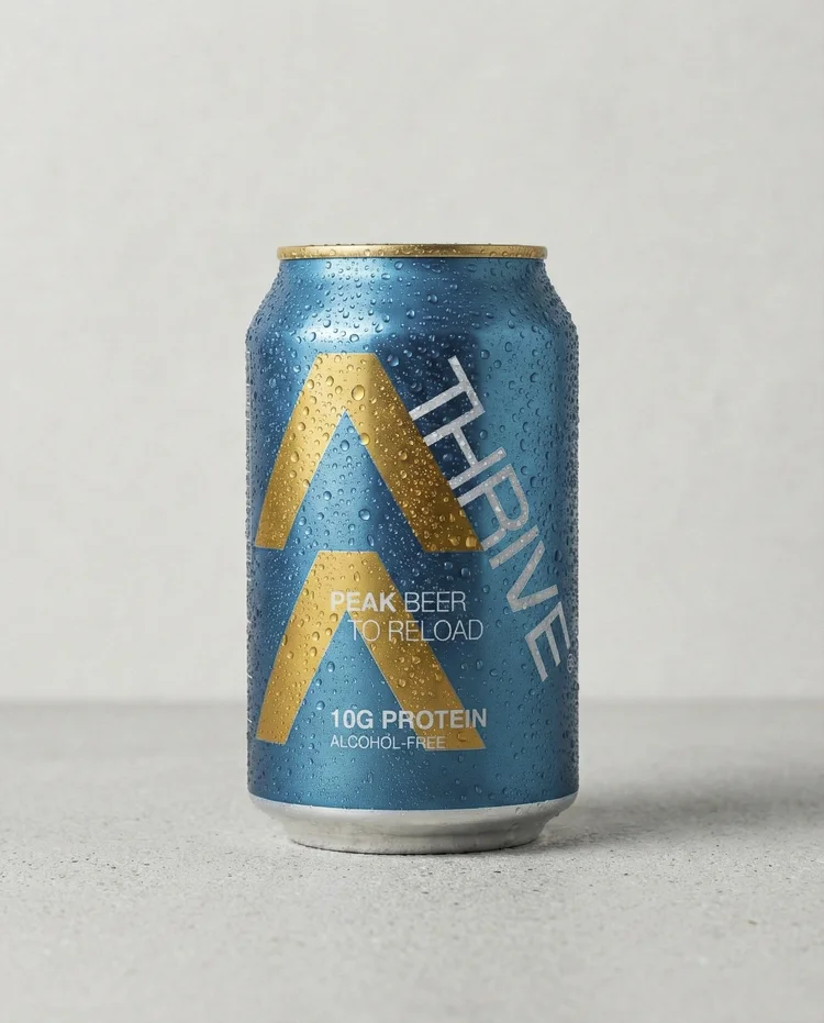 Thrive Peak Beer alcohol-free protein beer - Belgian 0.3% with 10g protein