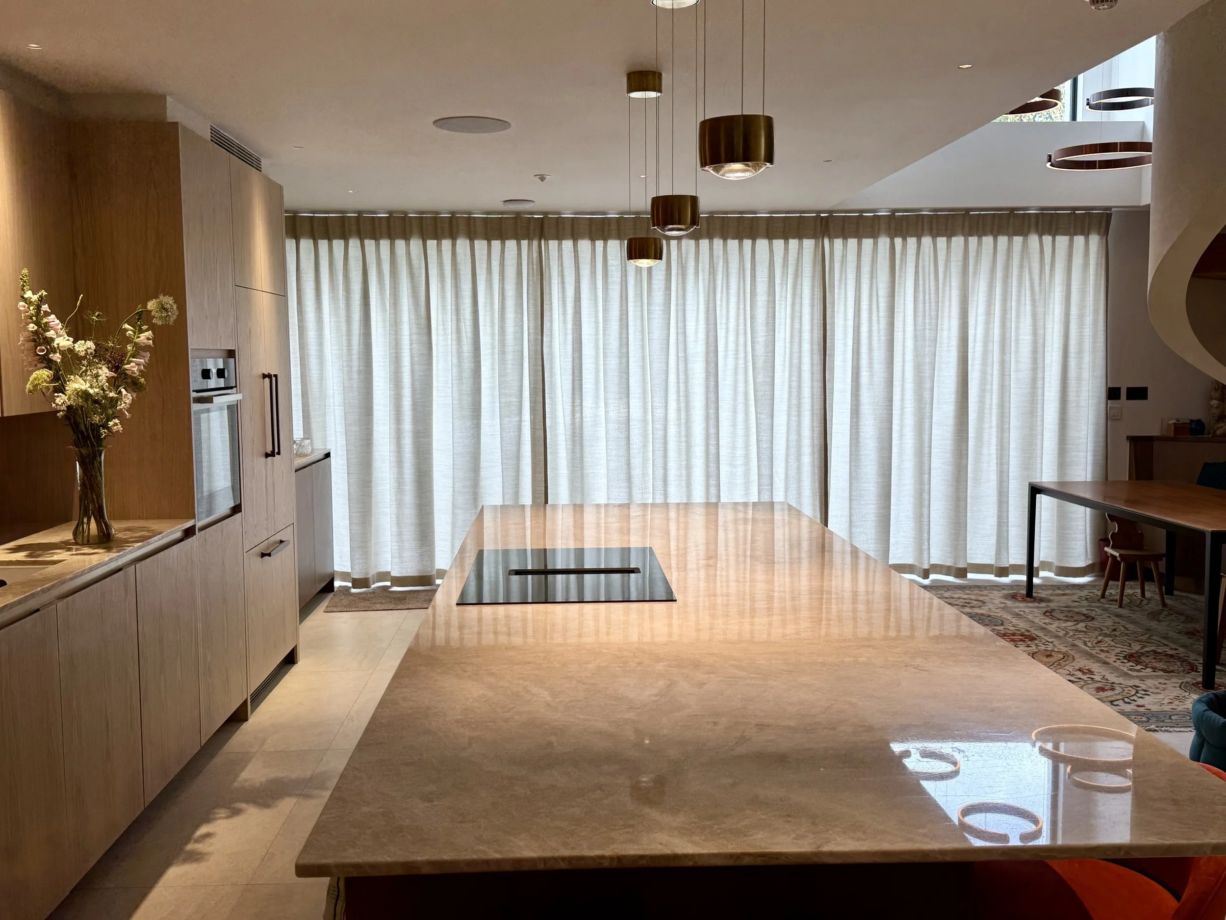 Sheer Curtains @ Chelsea Townhouse