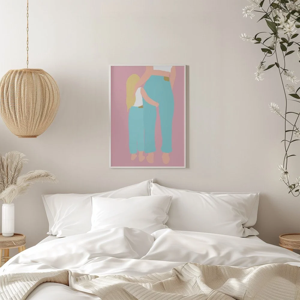 TineTaler_MINI ME | MAMA & TOCHTER – Minimalistischer Kunstdruck für Kinderzimmer & Babyzimmer1.jpg