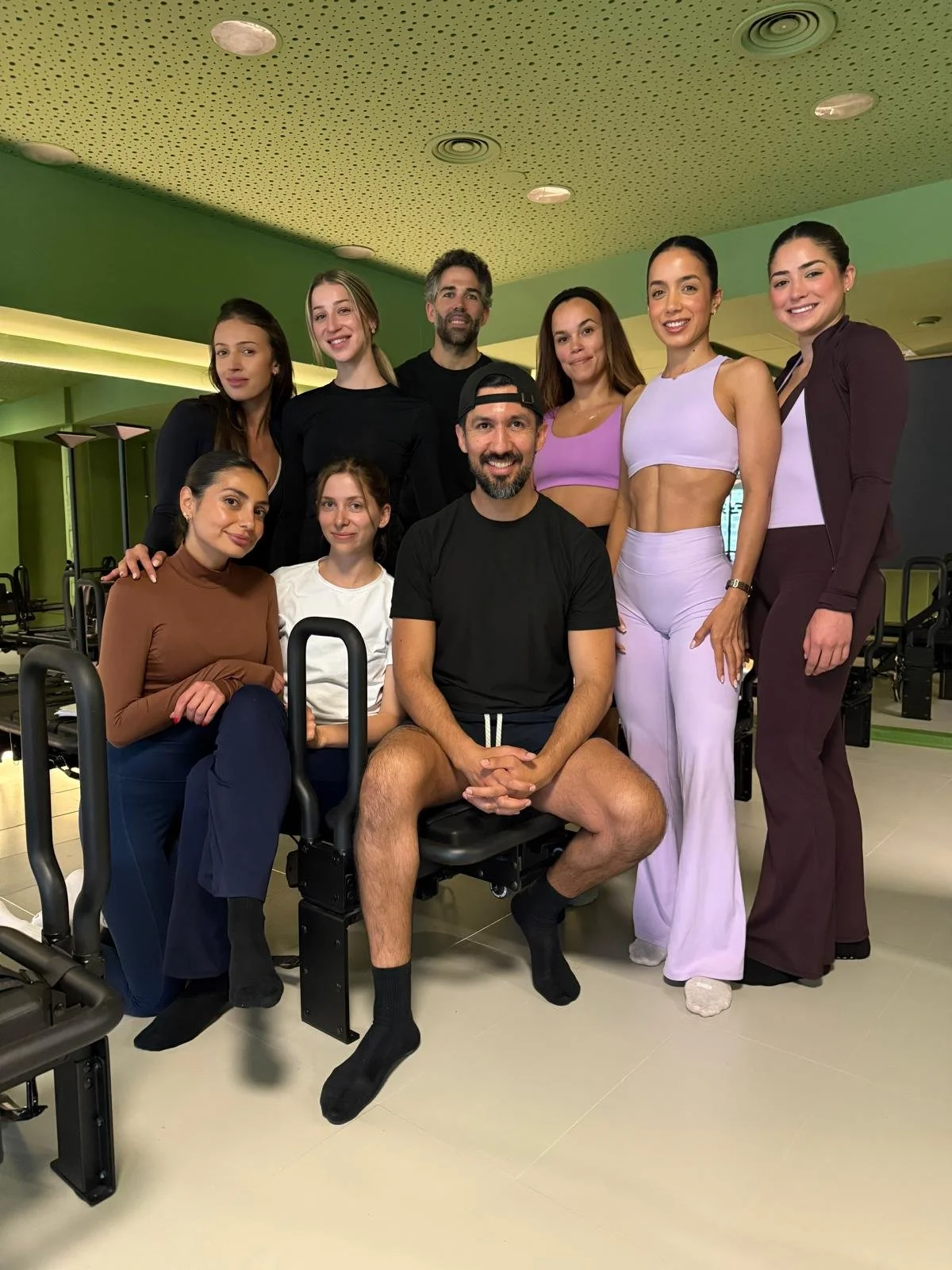 group of alumni certification Lagree fitness