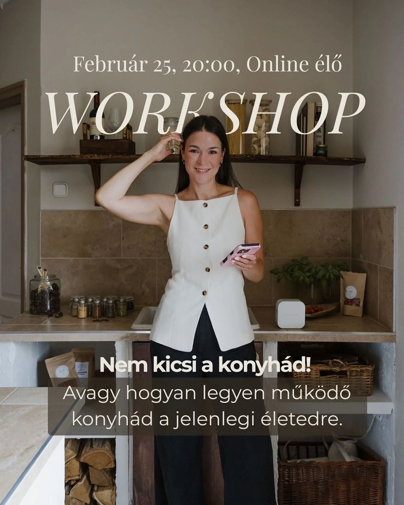 Ha eleged van a s&uacute;vaszt&aacute;sb&oacute;l &eacute;s szeretn&eacute;l műk&ouml;dő konyh&aacute;t, ott a helyed a j&ouml;vőheti workshopon!

🌶️Ma &eacute;jf&eacute;lig tudsz early bird &aacute;ron csatlakozni! 

A workshop neked val&oacute;, h