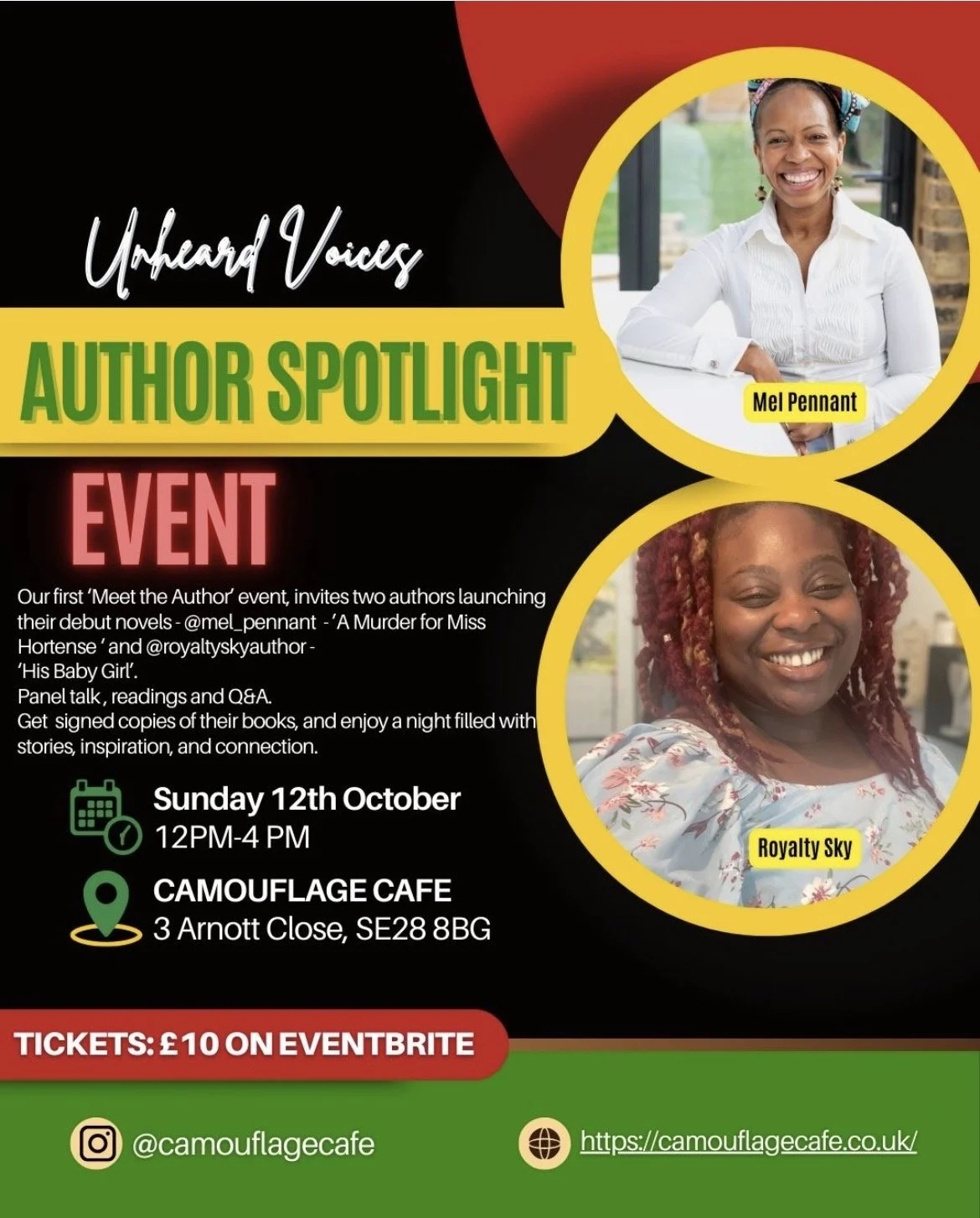 Author Spotlight - Camouflage Cafe