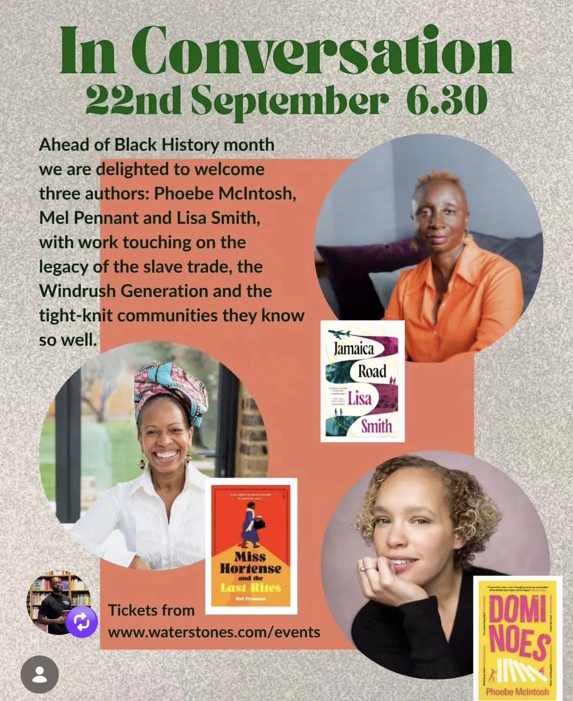 In Conversation with Lisa Smith, Phoebe McIntosh and Mel Pennant