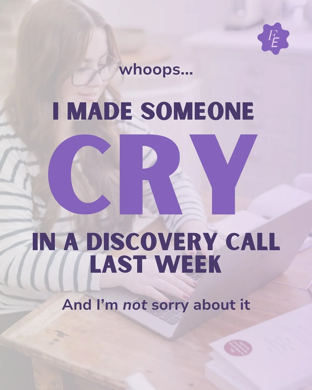 It&rsquo;s always you&hellip;

💜You&rsquo;re the one remembering the client&rsquo;s birthday. 💜Scheduling the email. 💜Proofreading the sales page at 10pm. 💜Booking the dentist appointment mid-launch.

Everything gets done - but it&rsquo;s you doi
